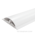 100*30mm PVC PVC Saluran Kabel Setengah Bulir Trunking